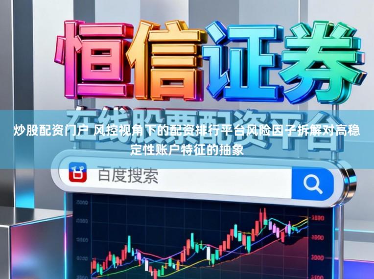 炒股配资门户 风控视角下的配资排行平台风险因子拆解对高稳定性账户特征的抽象
