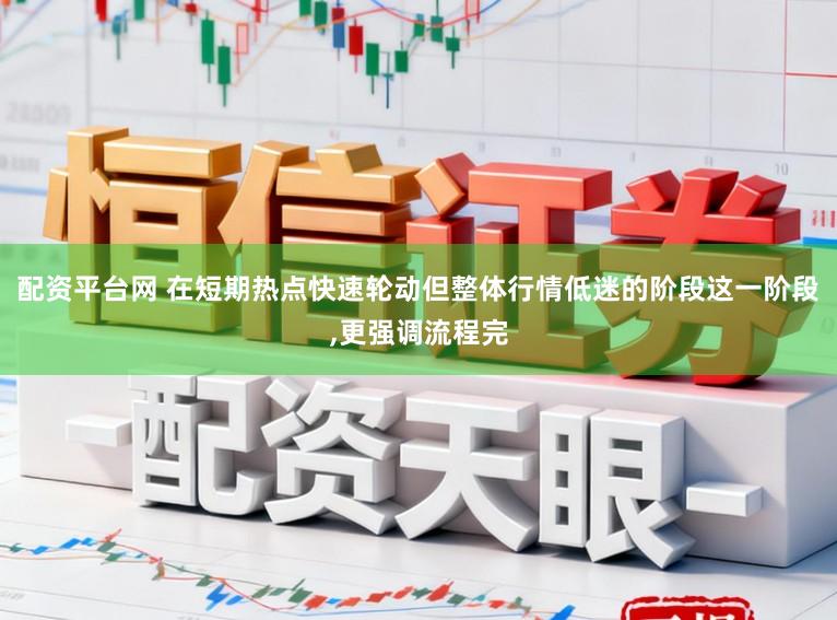 配资平台网 在短期热点快速轮动但整体行情低迷的阶段这一阶段,更强调流程完